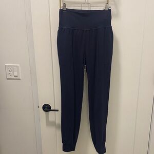 Athleta Navy Salutation Joggers